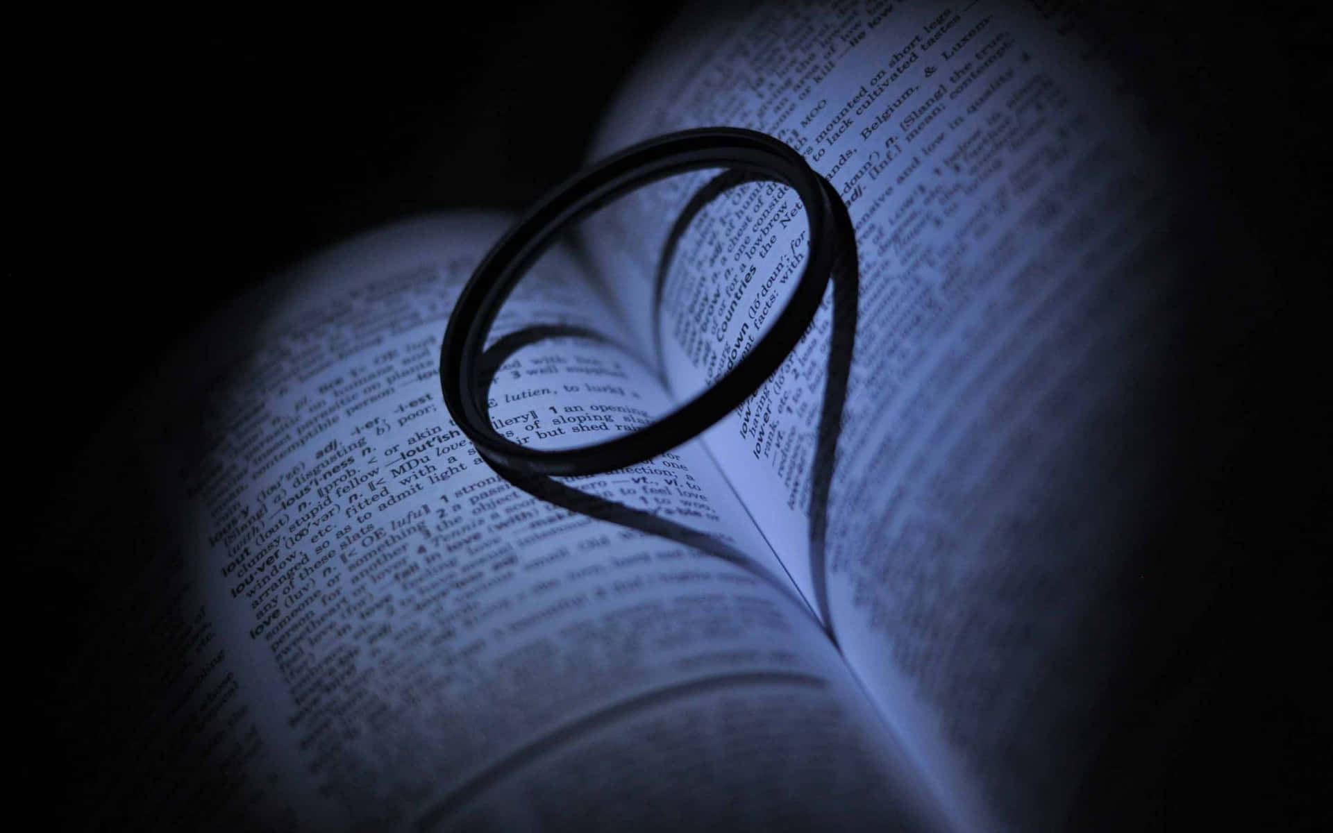 Love Shadow Hearton Book Background