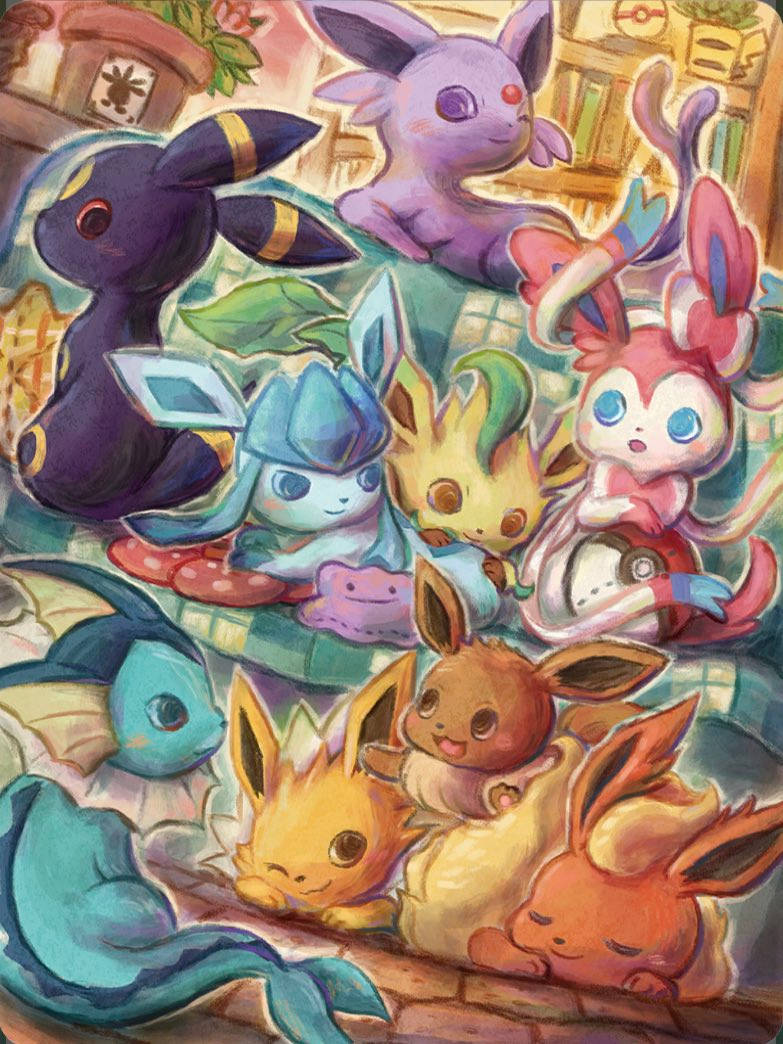 Love These Adorable Eeveelution Plushies! Background