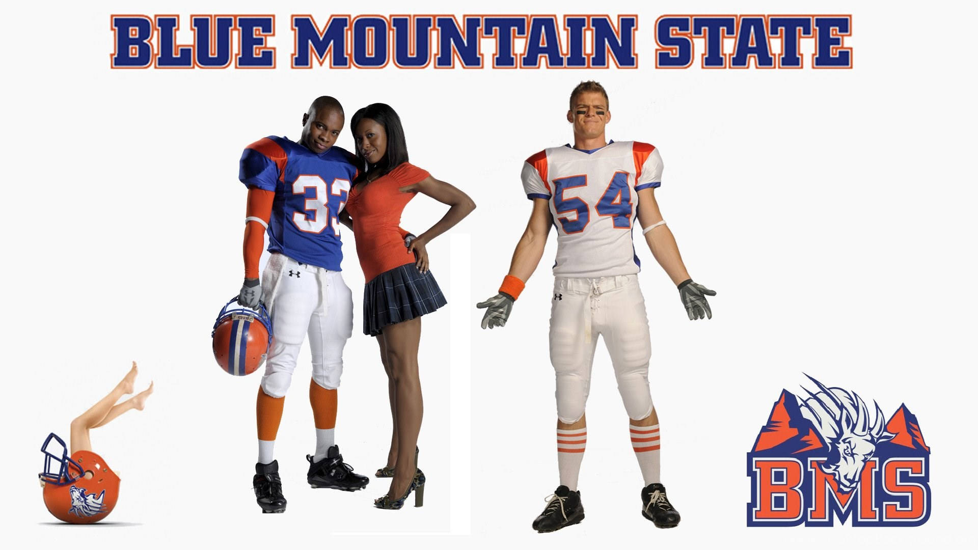 Love Triangle At Blue Mountain State Background