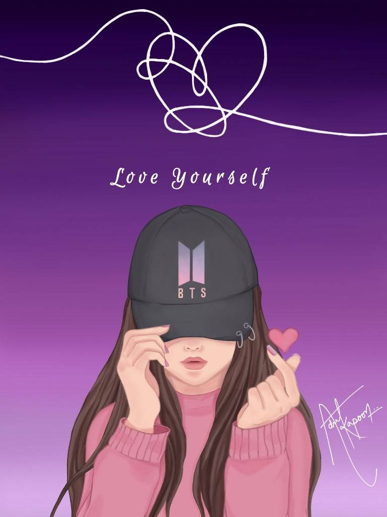 Love Yourself Bts Army Girl Background