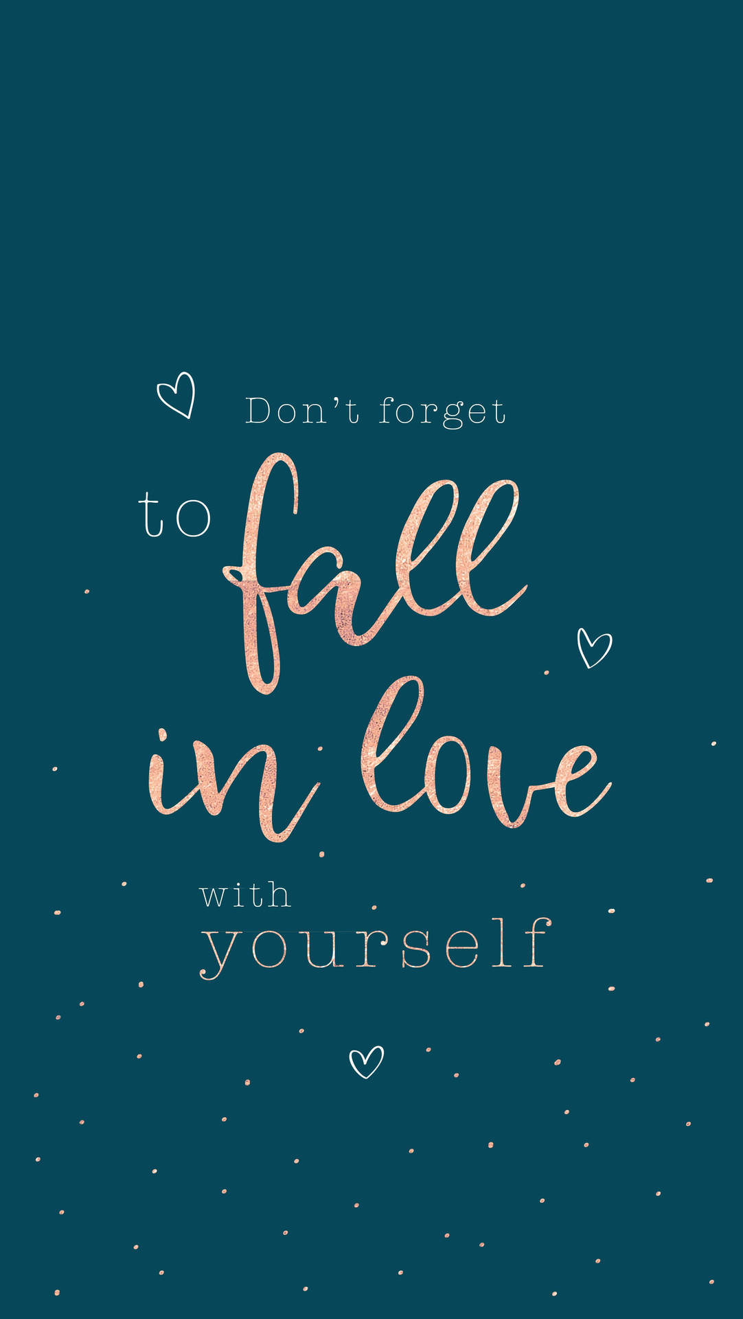 Love Yourself Quotes Background