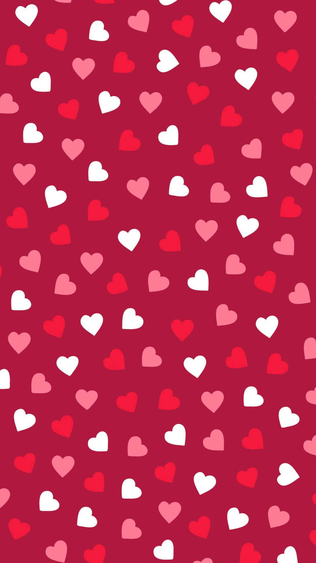 Lovecore Hearts Pattern Background