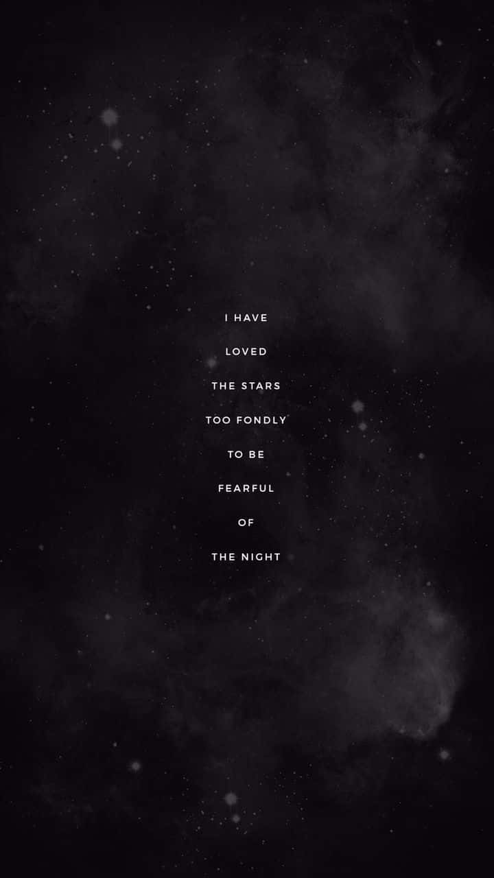 Loved The Stars Quote Acotar Background