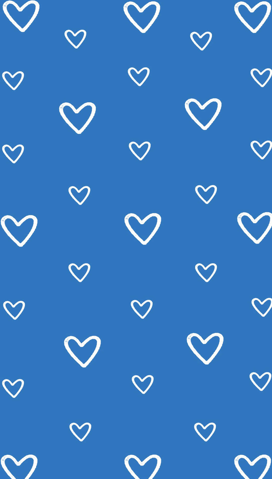 Lovely Blue Heart [wallpaper] Background