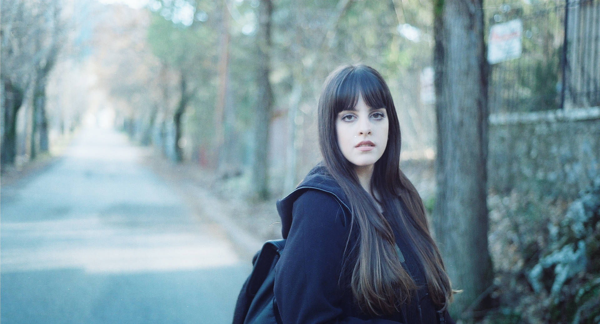 Lovely Girl With Bangs