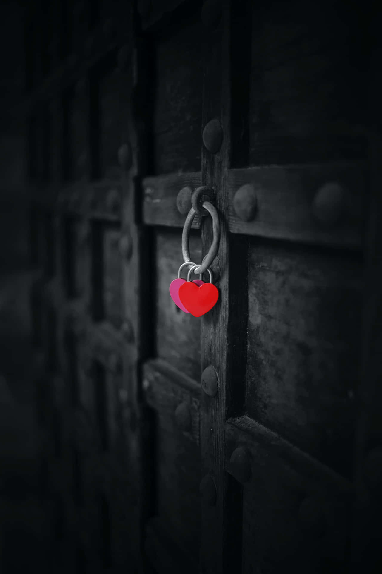 Lovely Heart Lock [wallpaper] Background