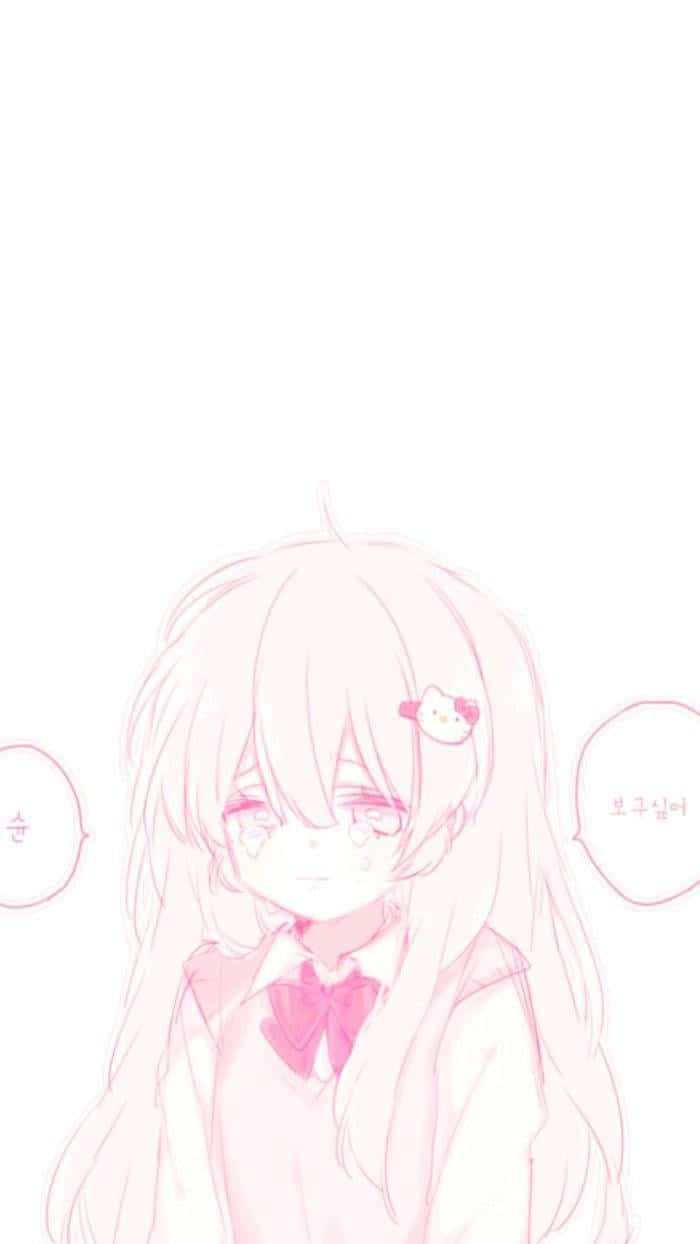 Lovely Kawaii Anime Aesthetic Background