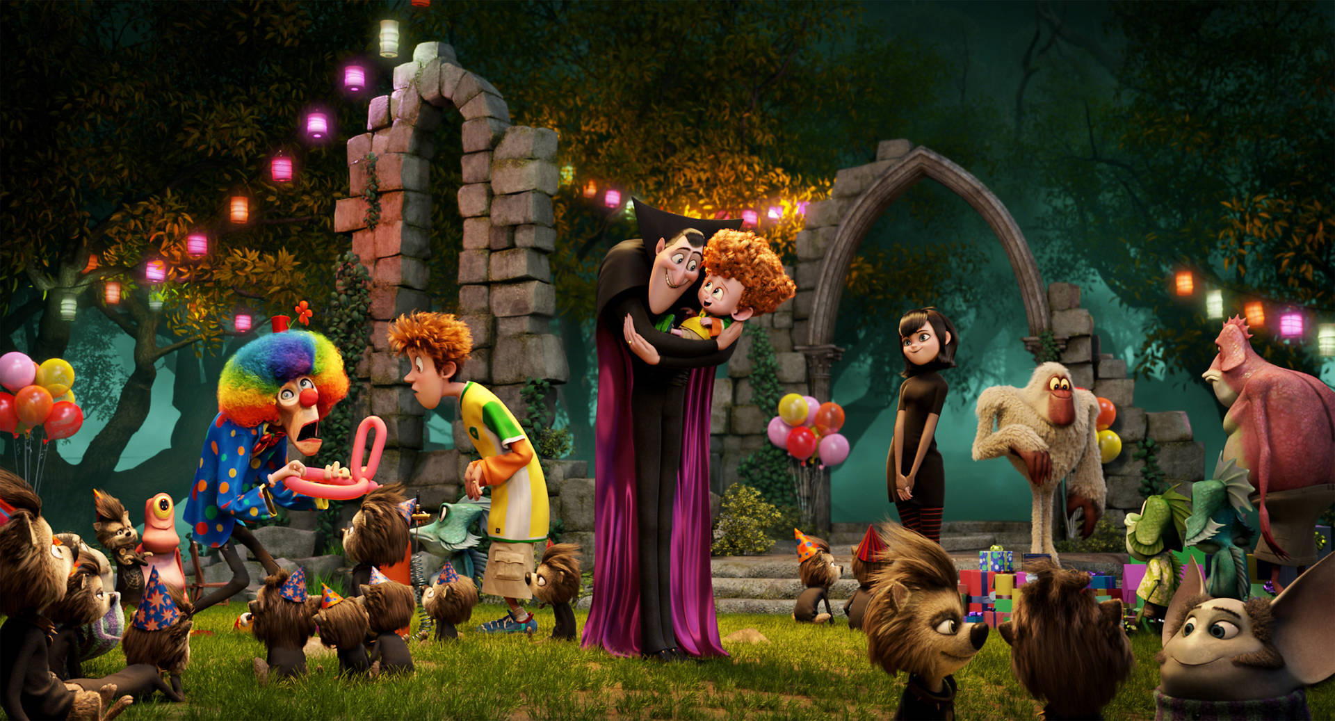 Lovely Moments In Hotel Transylvania 2 Background