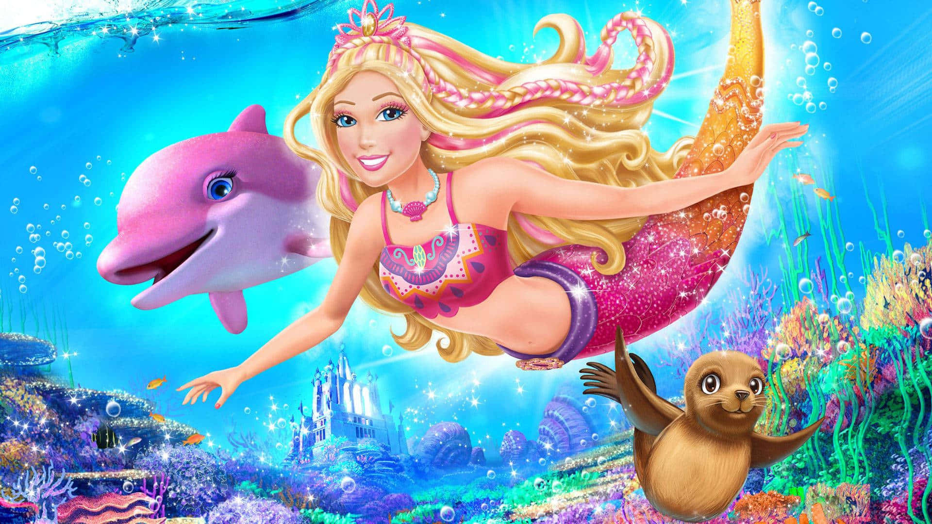 Lovely Poster Of Barbie In A Mermaid's Tale 2