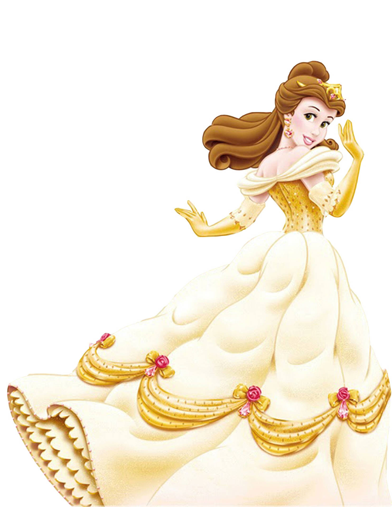 Lovely Princess Belle Background