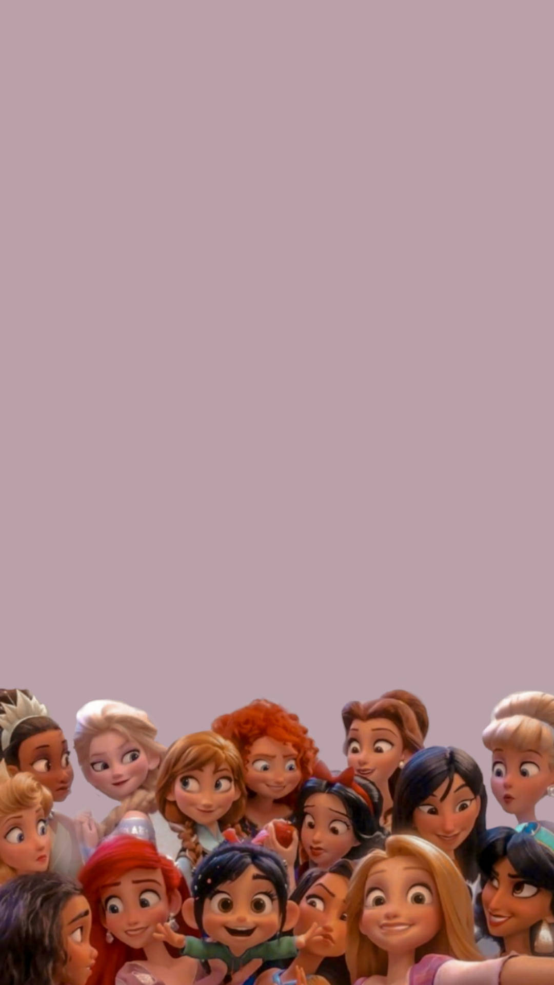 Lovely Princesses Of Disney Phone Background