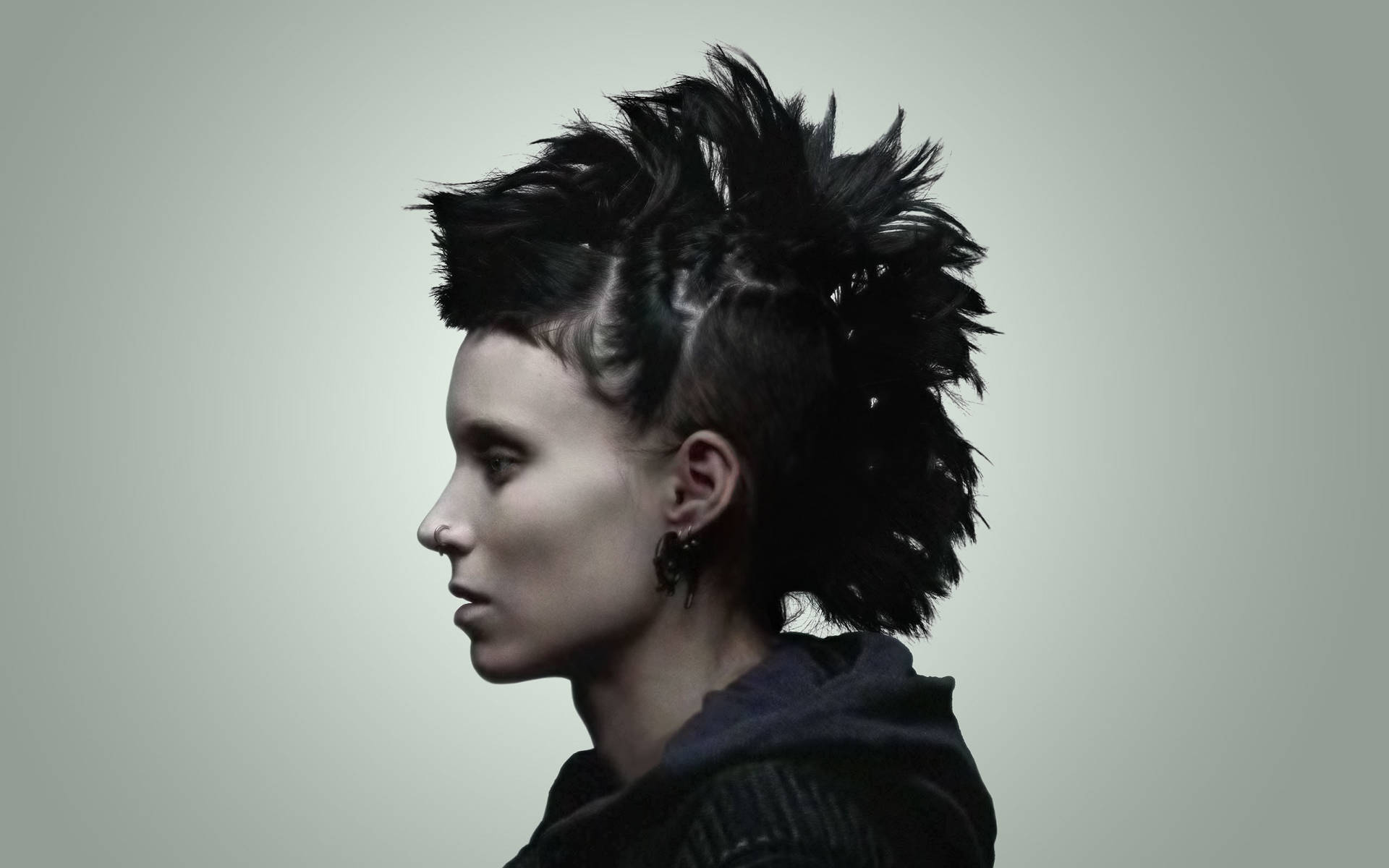 Lovely Side View Of Rooney Mara