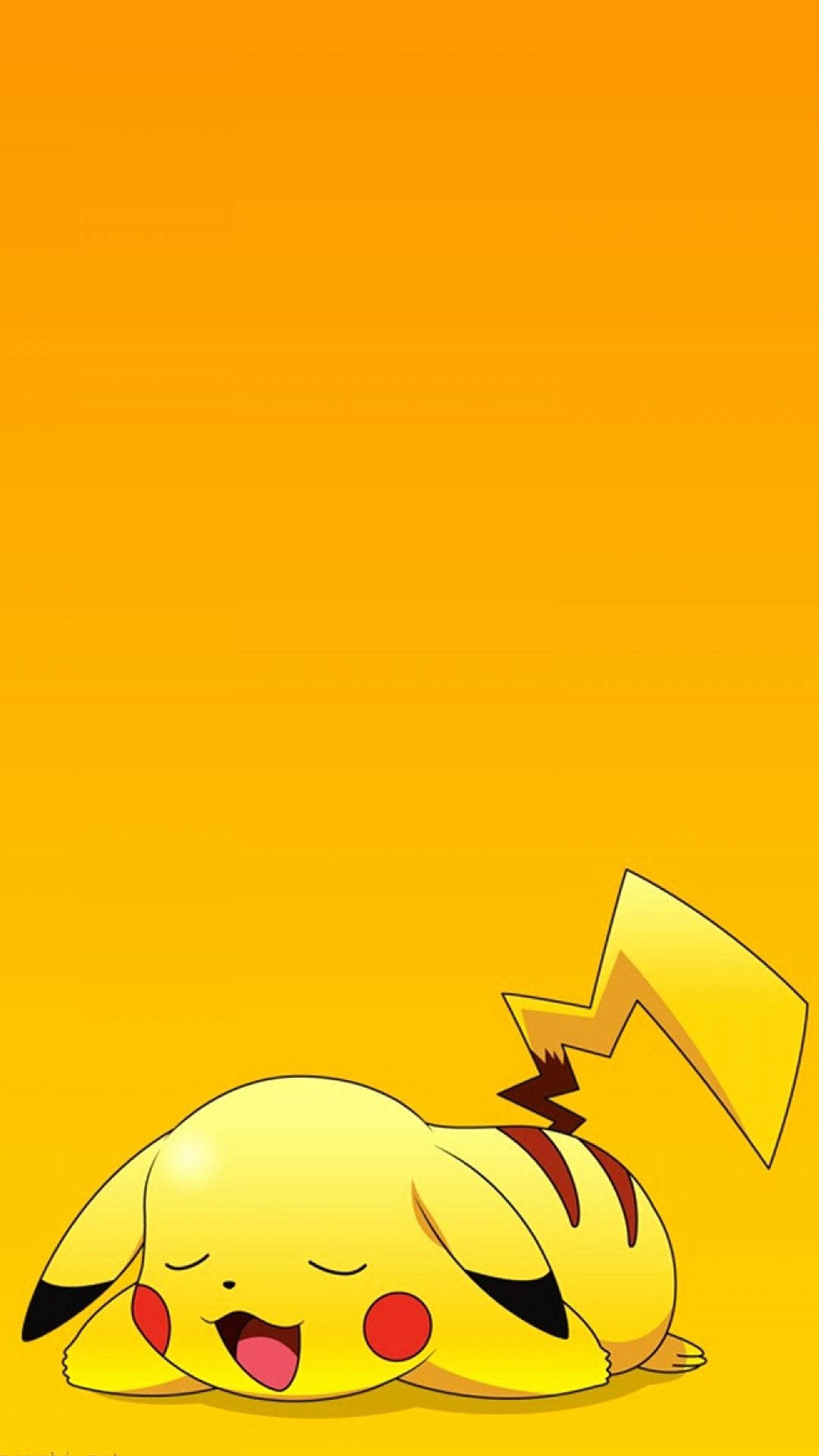 Lovely Sleeping Pokemon Iphone Background