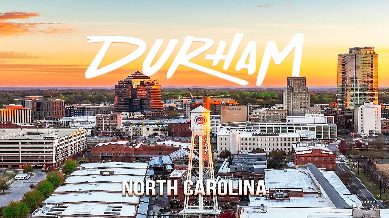 Lovely Sunset In Durham, North Carolina Background