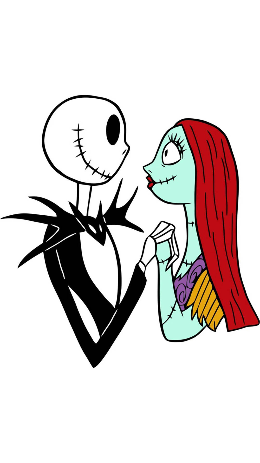 Lovers Jack And Sally Background