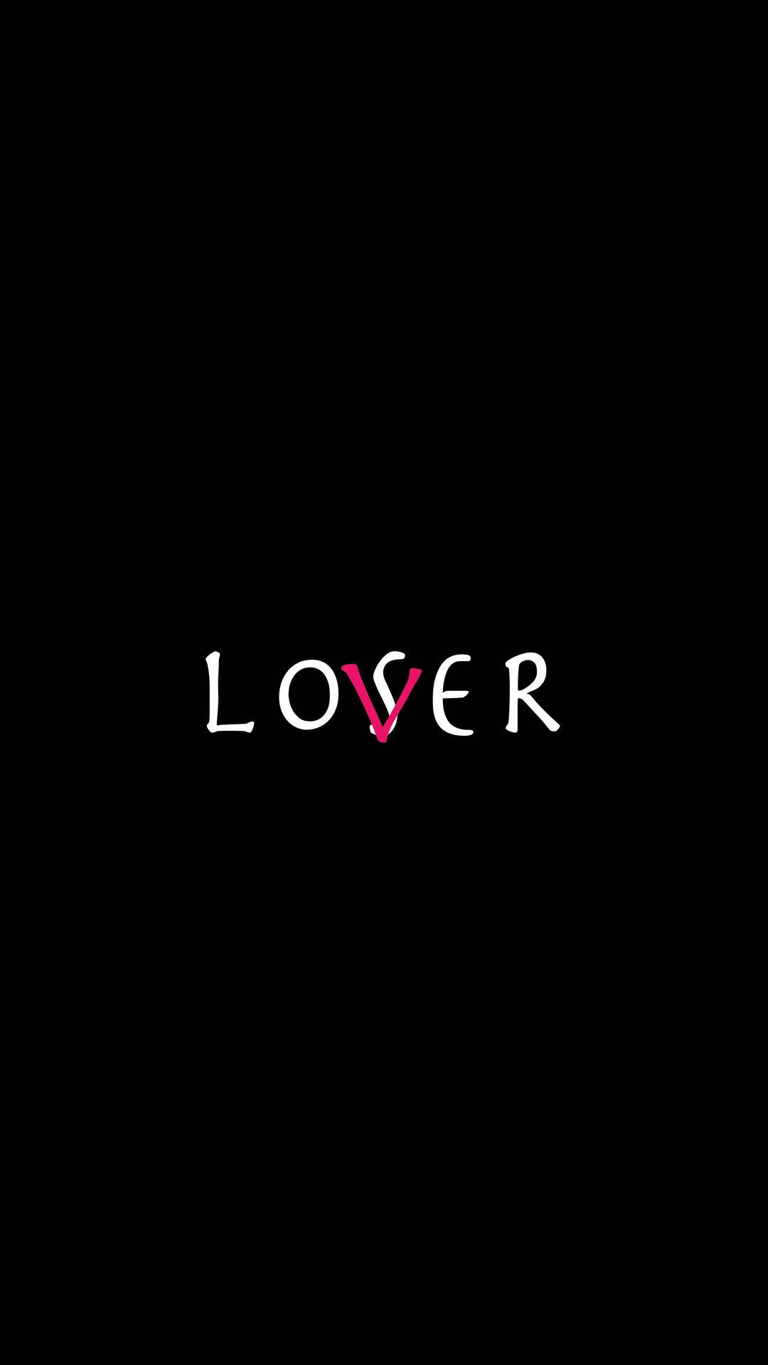 Lovser Text Art Background