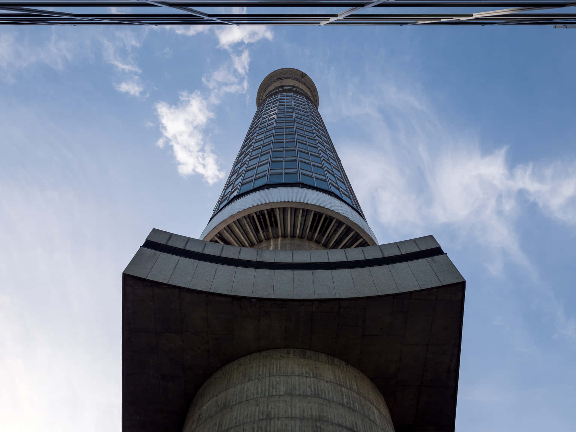 Low-angle Bt Tower Background