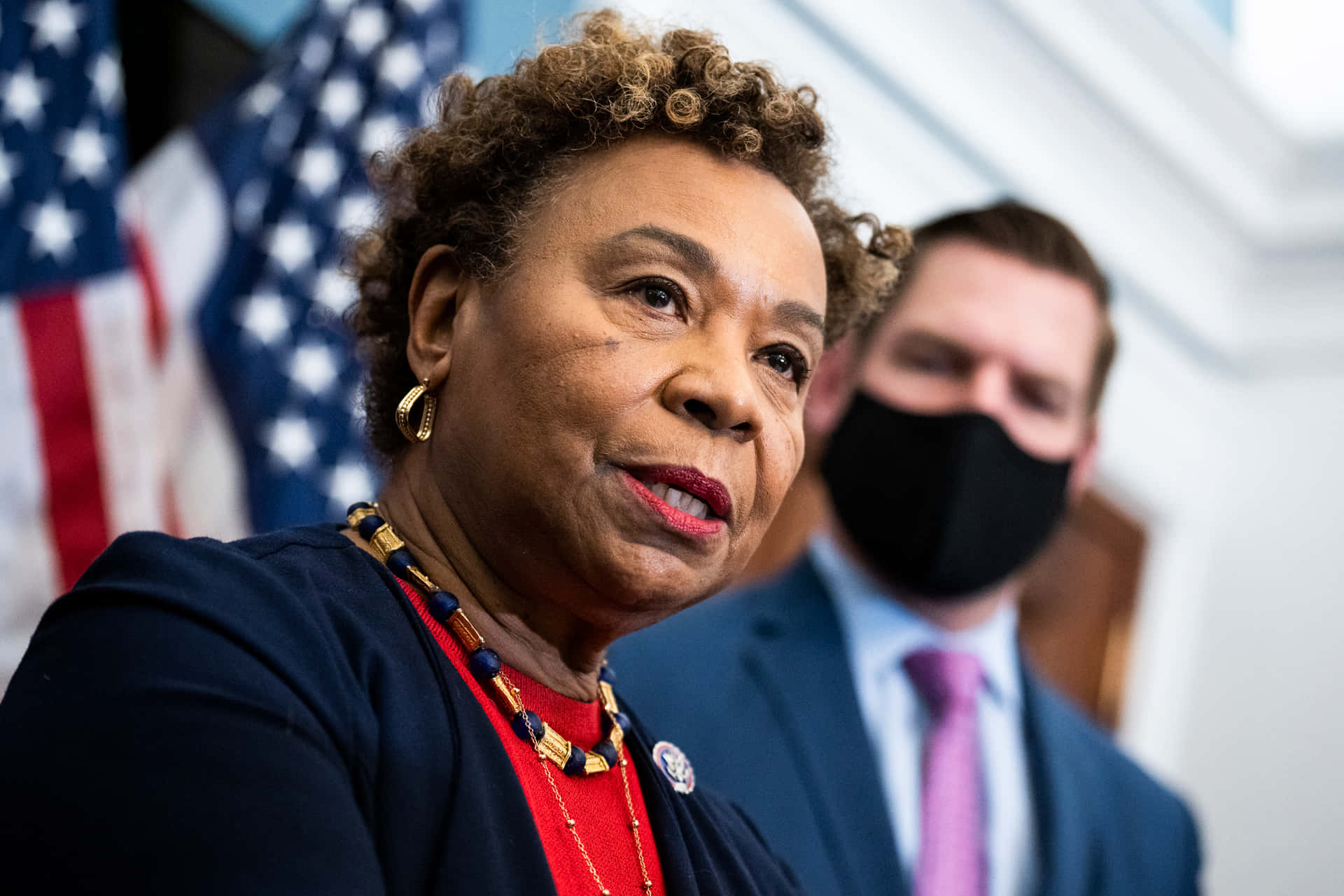 Low-angle Photo Of Barbara Lee