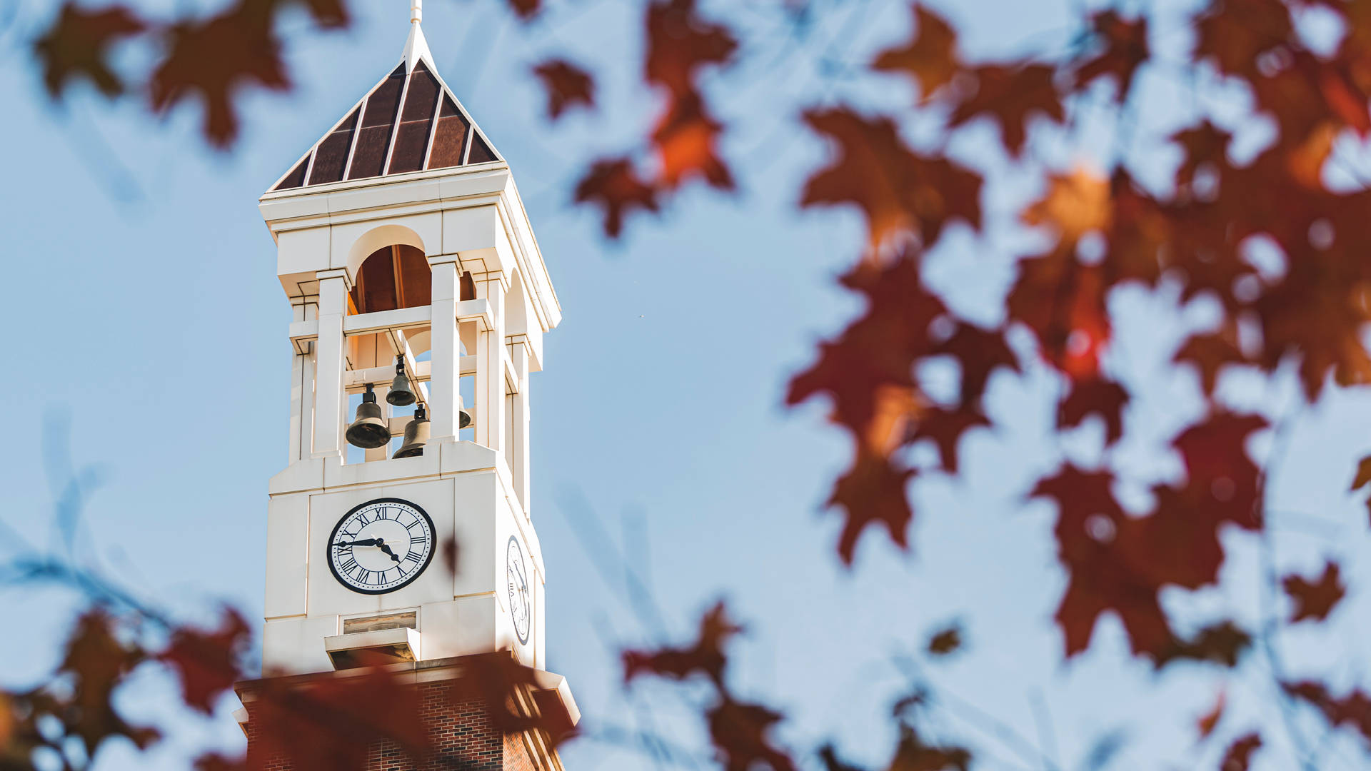 Low-angle Photo Of Purdue University Tower Background