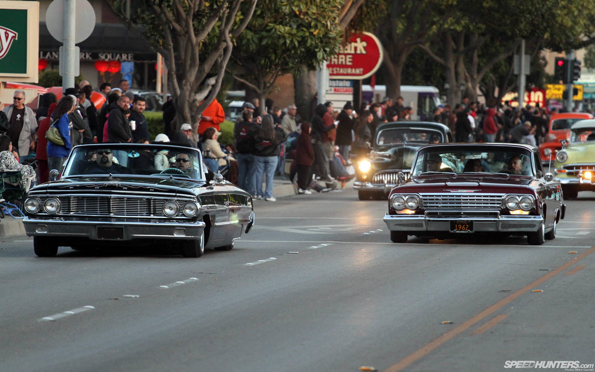 Lowrider Enthusiasts Driving Show