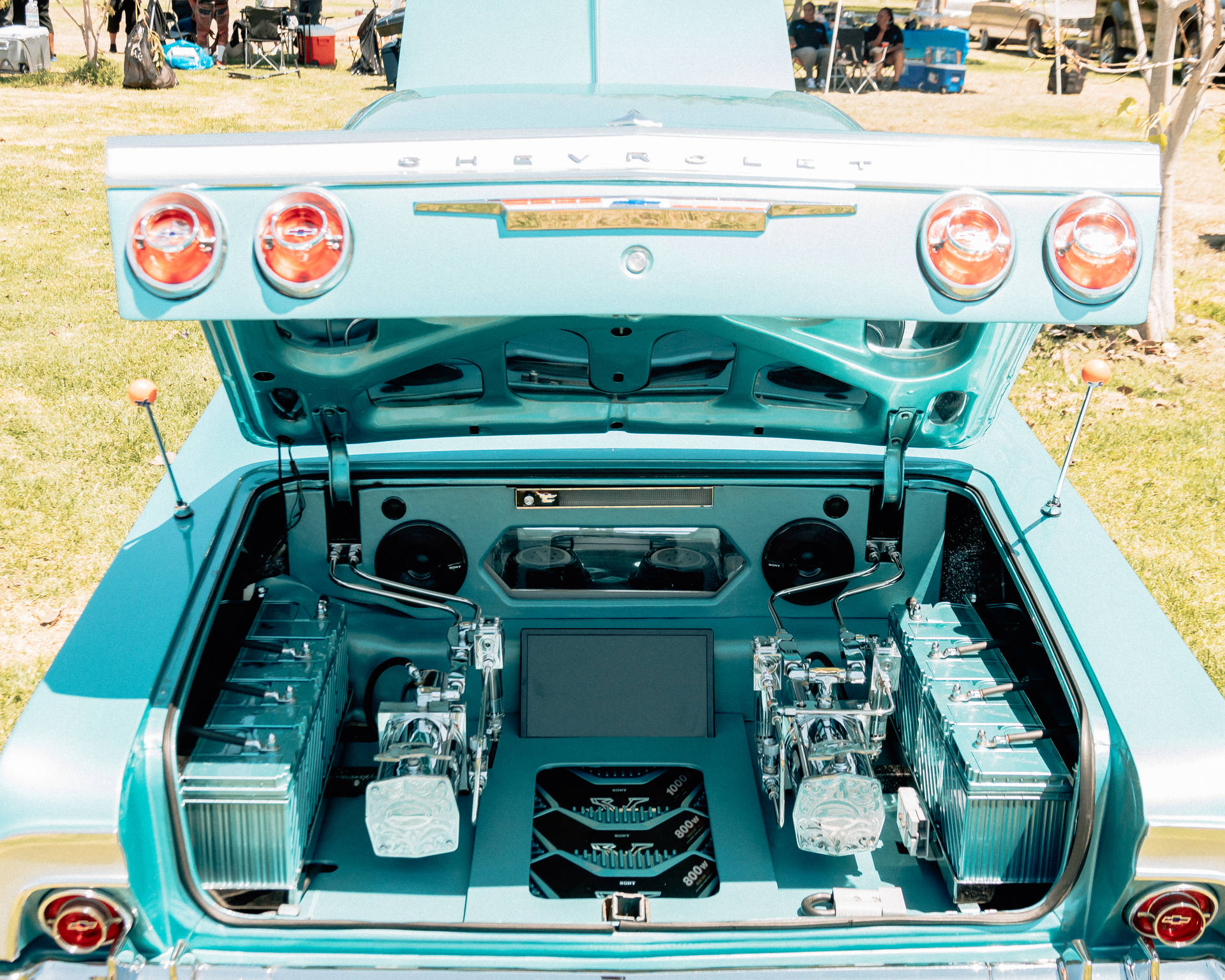Lowrider Hydraulics Impala Background
