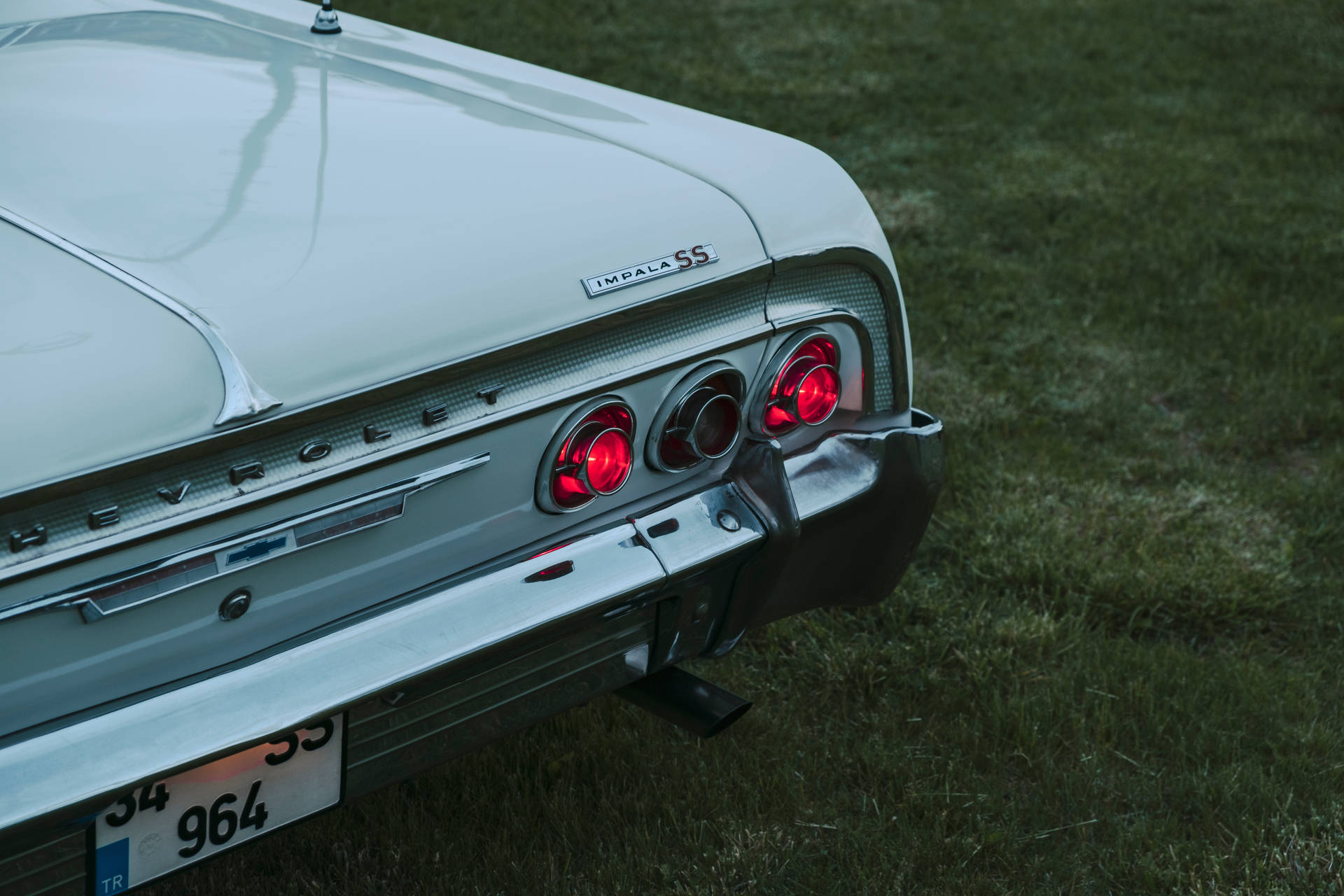 Lowrider Impala Ss Back Background