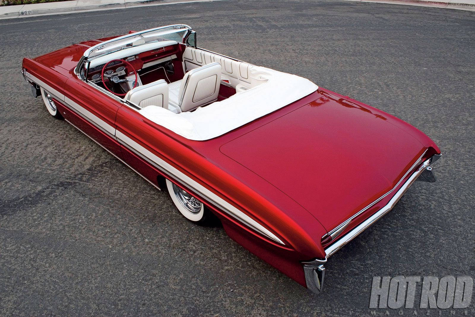 Lowrider Oldsmobile Starfire Convertible Background