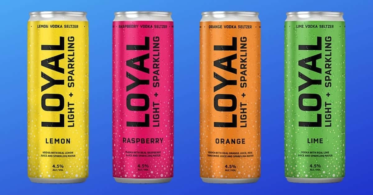 Loyal Canned Drinks Background