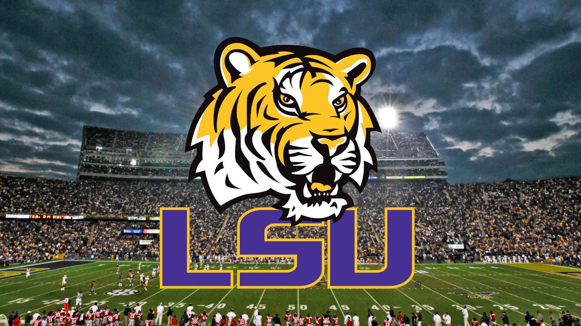 Loyal Lsu Tigers Fans Background