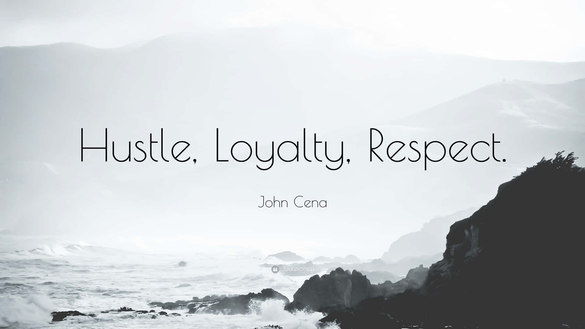 Loyal Quote Graphics From John Cena Background
