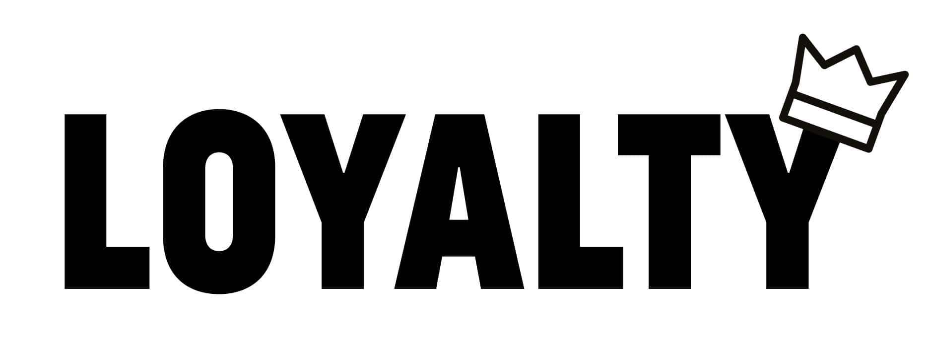 Loyal Text Graphics Background