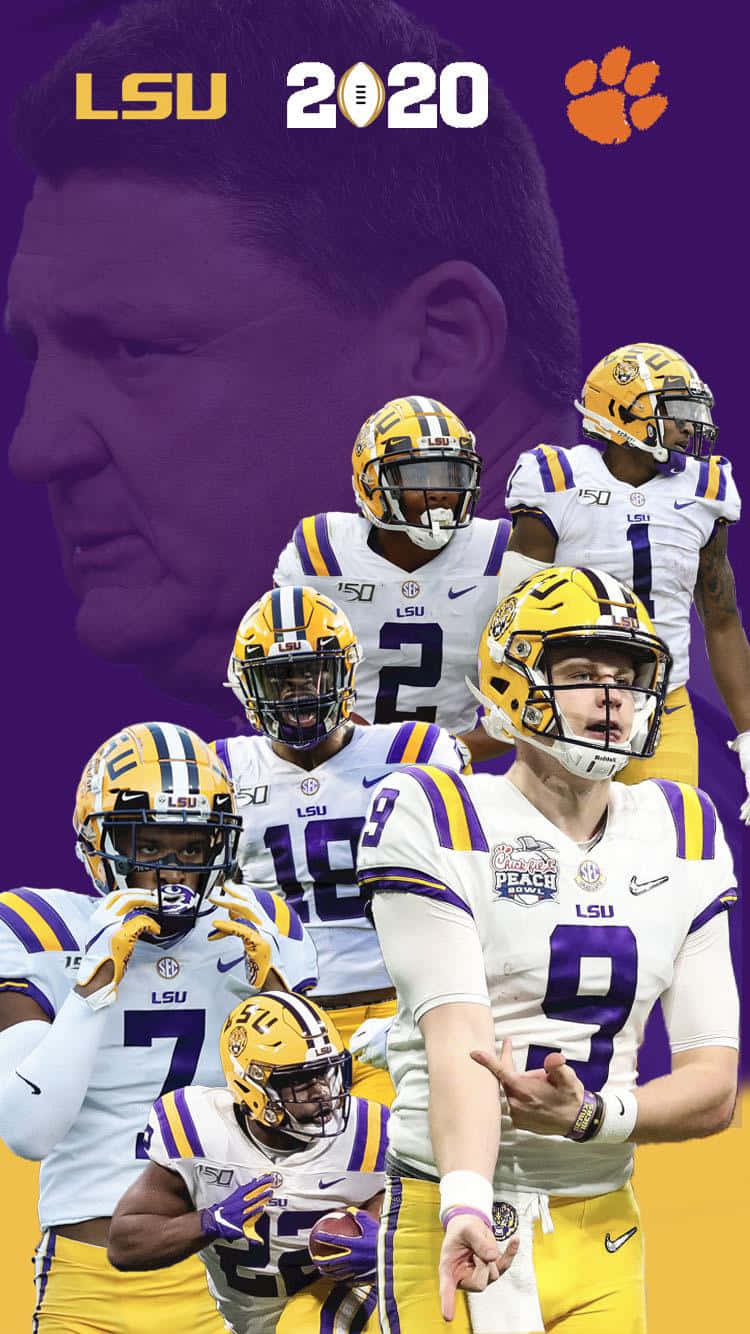 Lsu Football 2020 Poster Background