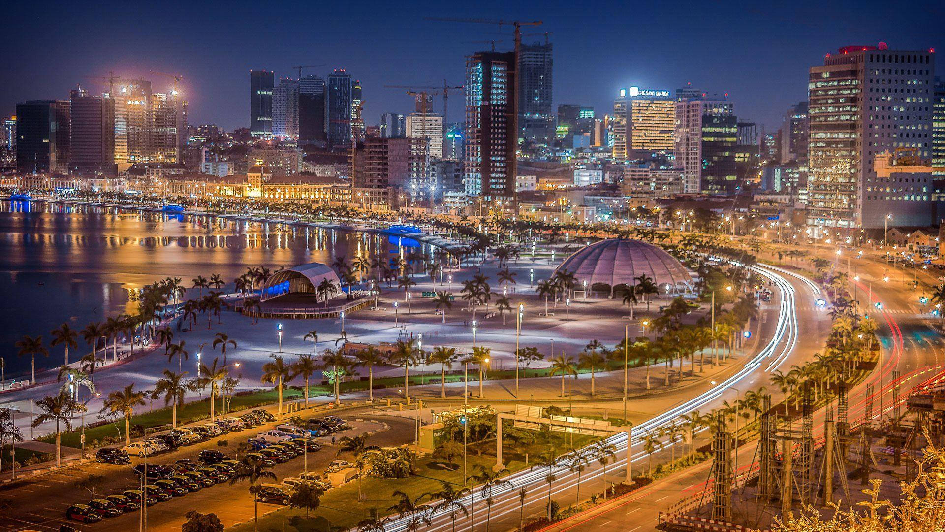Luanda Bay Angola Background