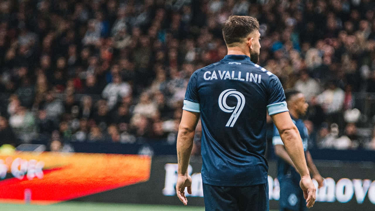 Lucas Cavallini Number9 Jersey Background