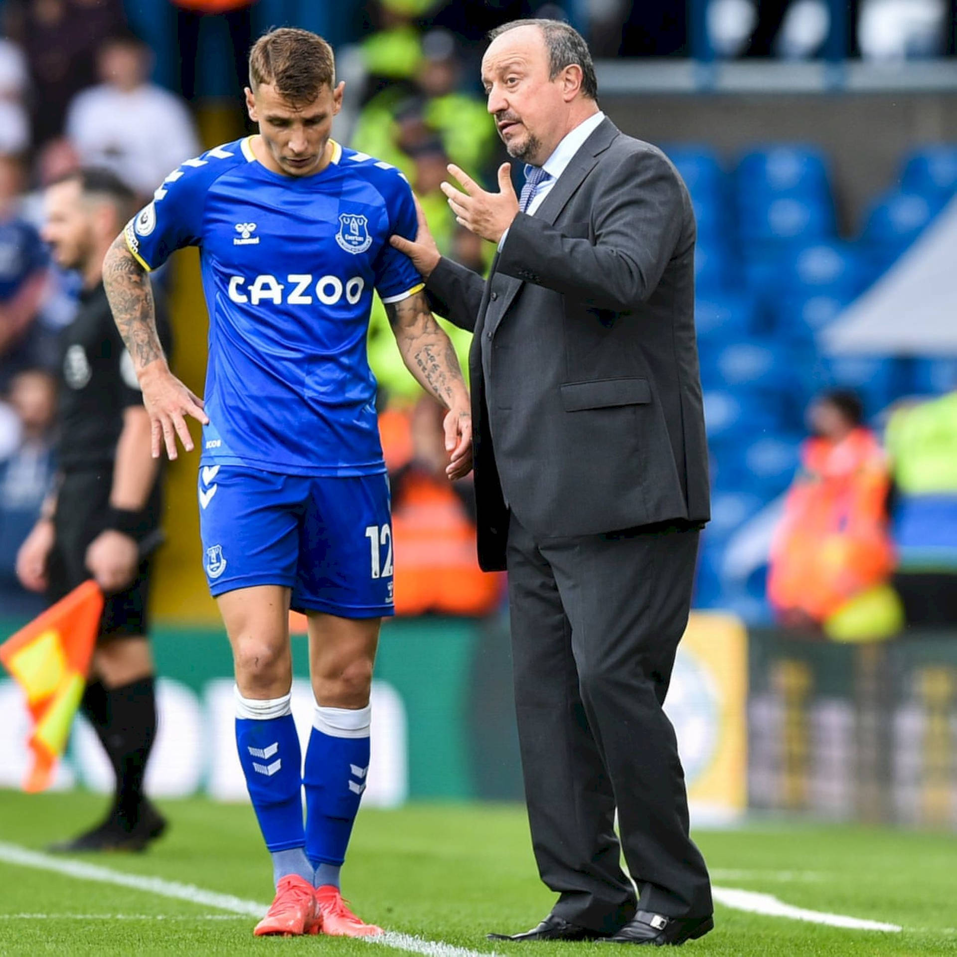 Lucas Digne Rafael Benitez Full Body