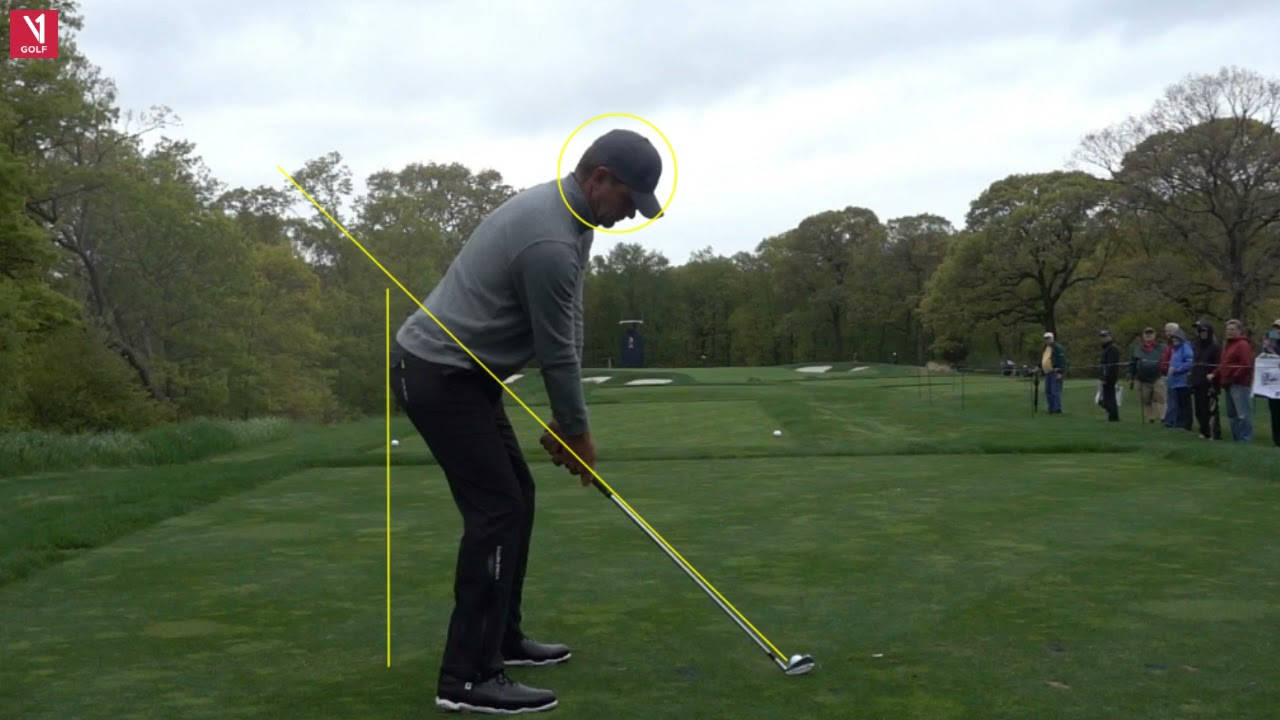 Lucas Glover In Full Swing Background