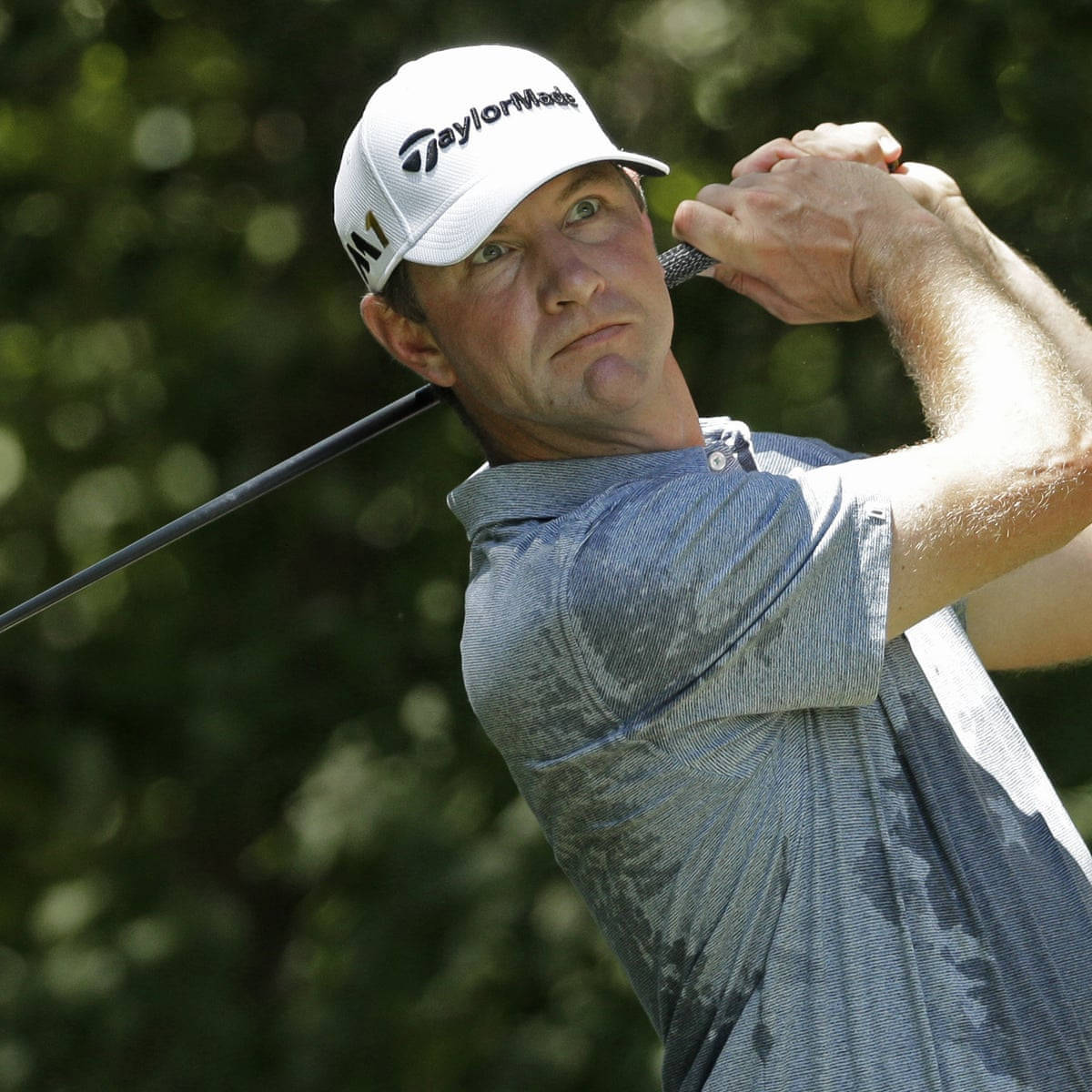 Lucas Glover Showcasing His Determination Background