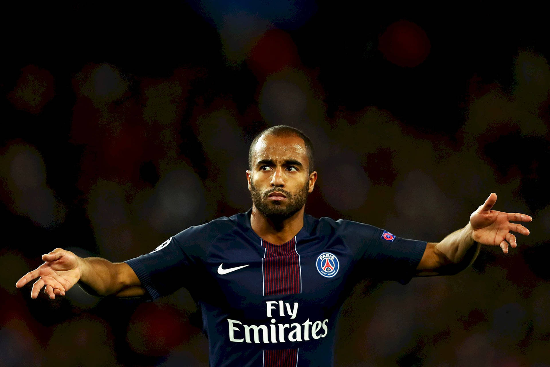 Lucas Moura Looking Confused