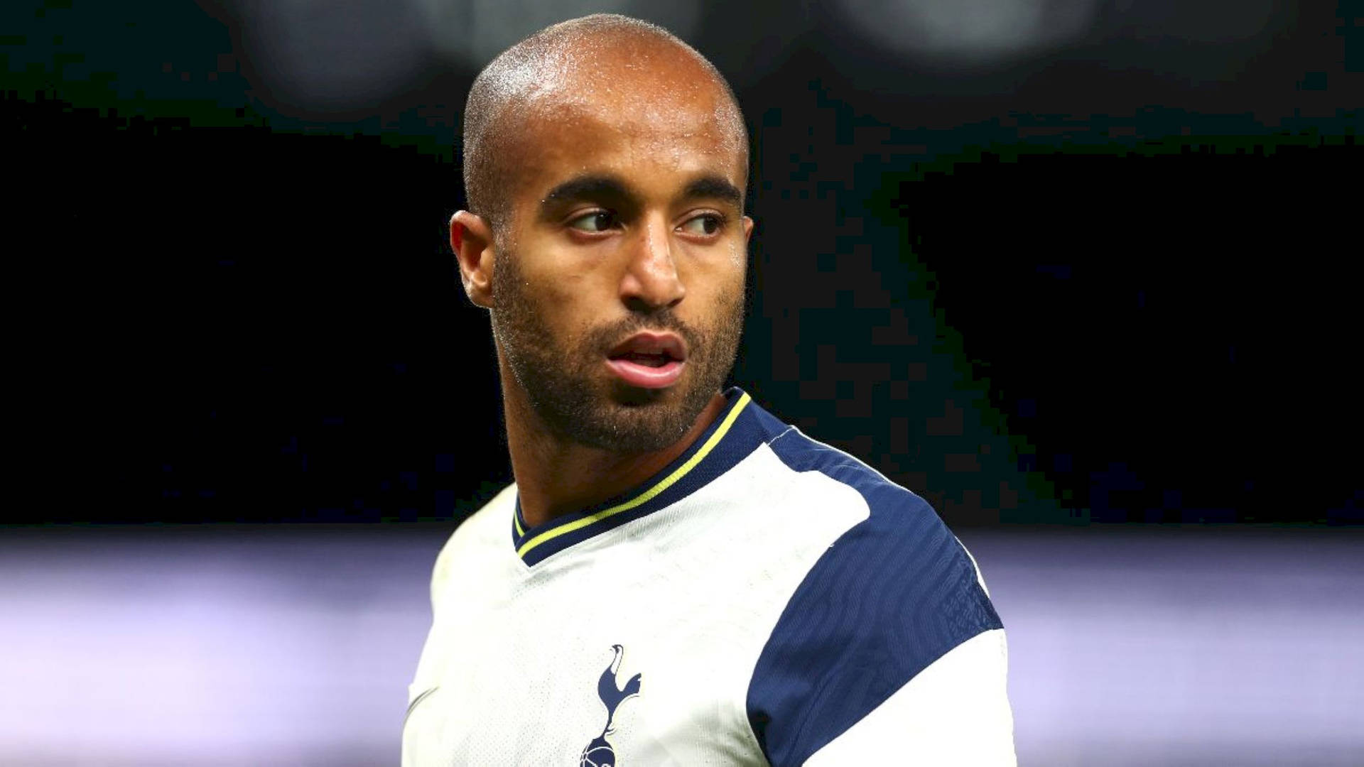 Lucas Moura Looking To The Side