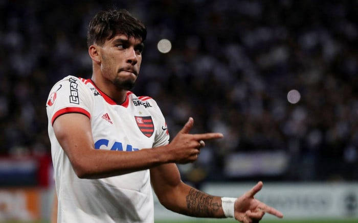 Lucas Paquetá Doing Finger Guns