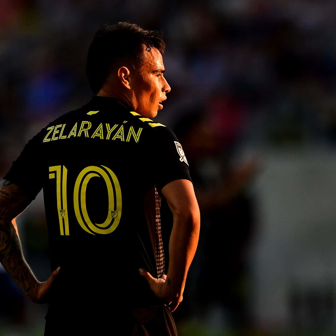 Lucas Zelarayan Jersey Number Ten Background