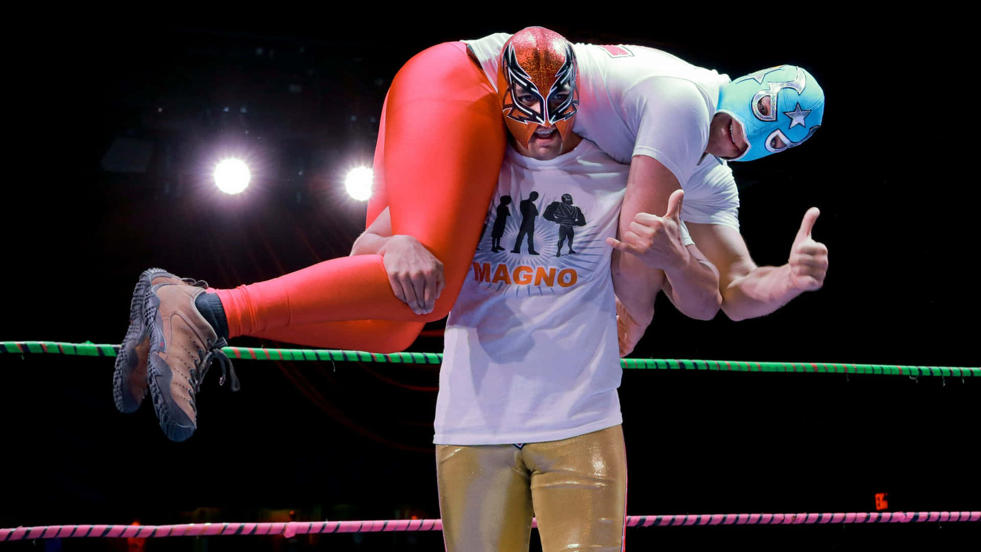 Lucha Libre Wrestling Action