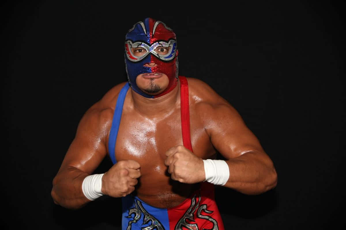 Luchadorin Action Pose Background
