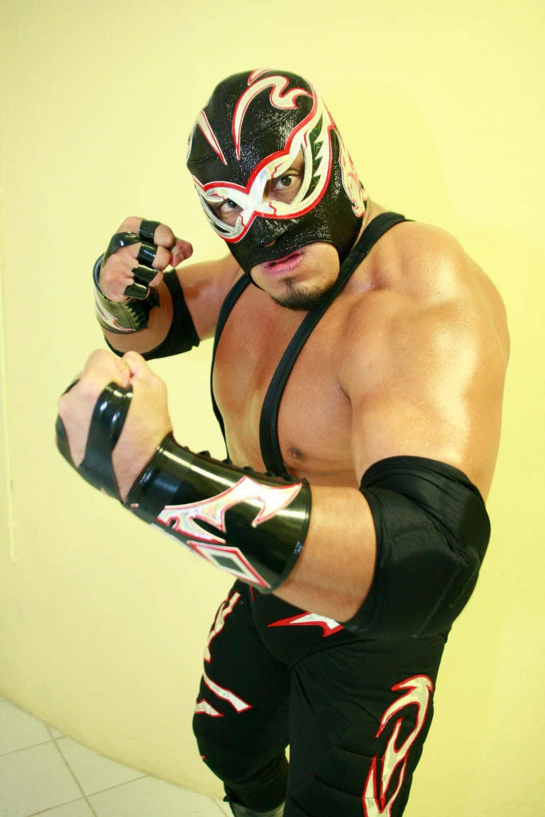 Luchadorin Action Pose Background