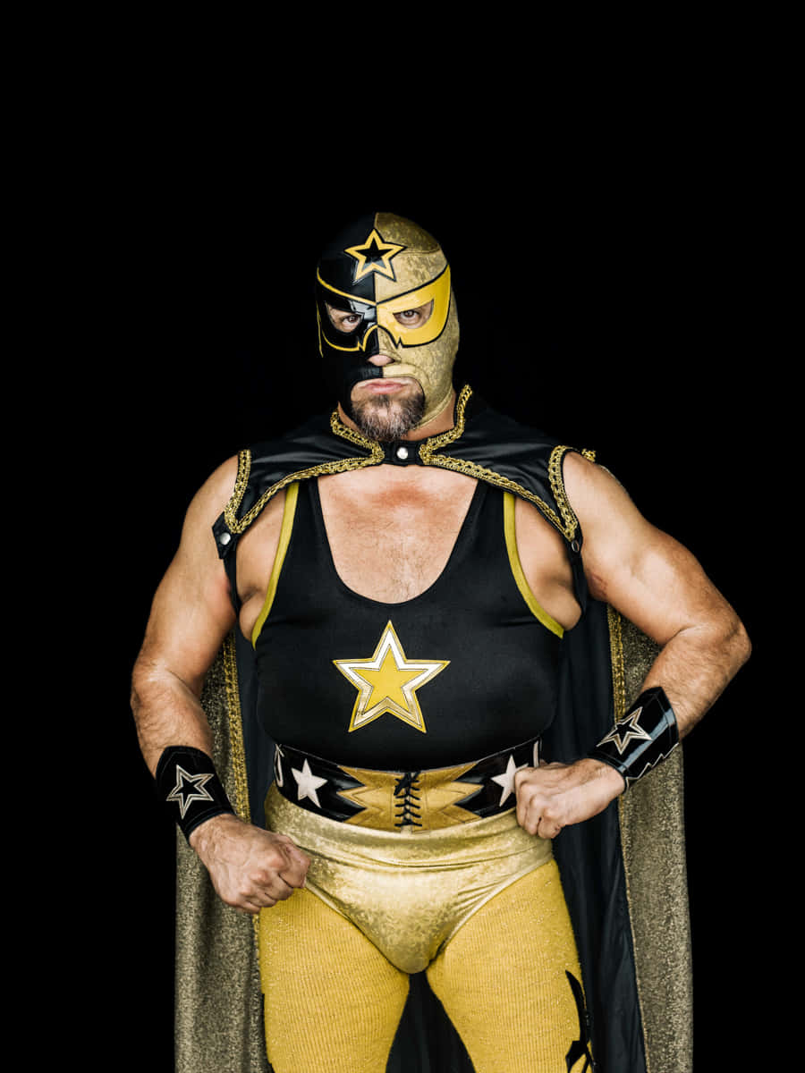 Luchadorin Star Costume Background