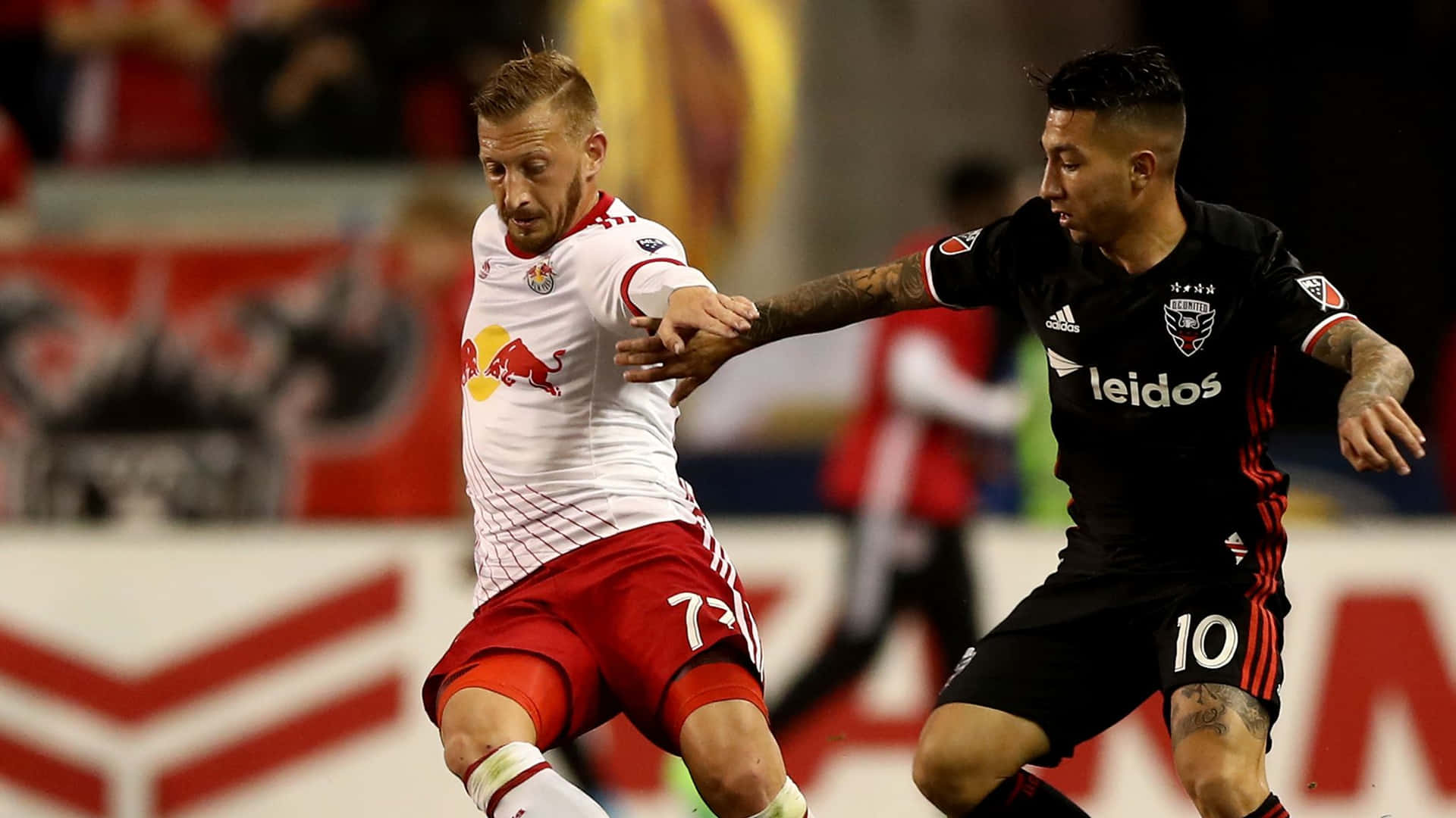 Luciano Acosta Against Tom Edwards Background
