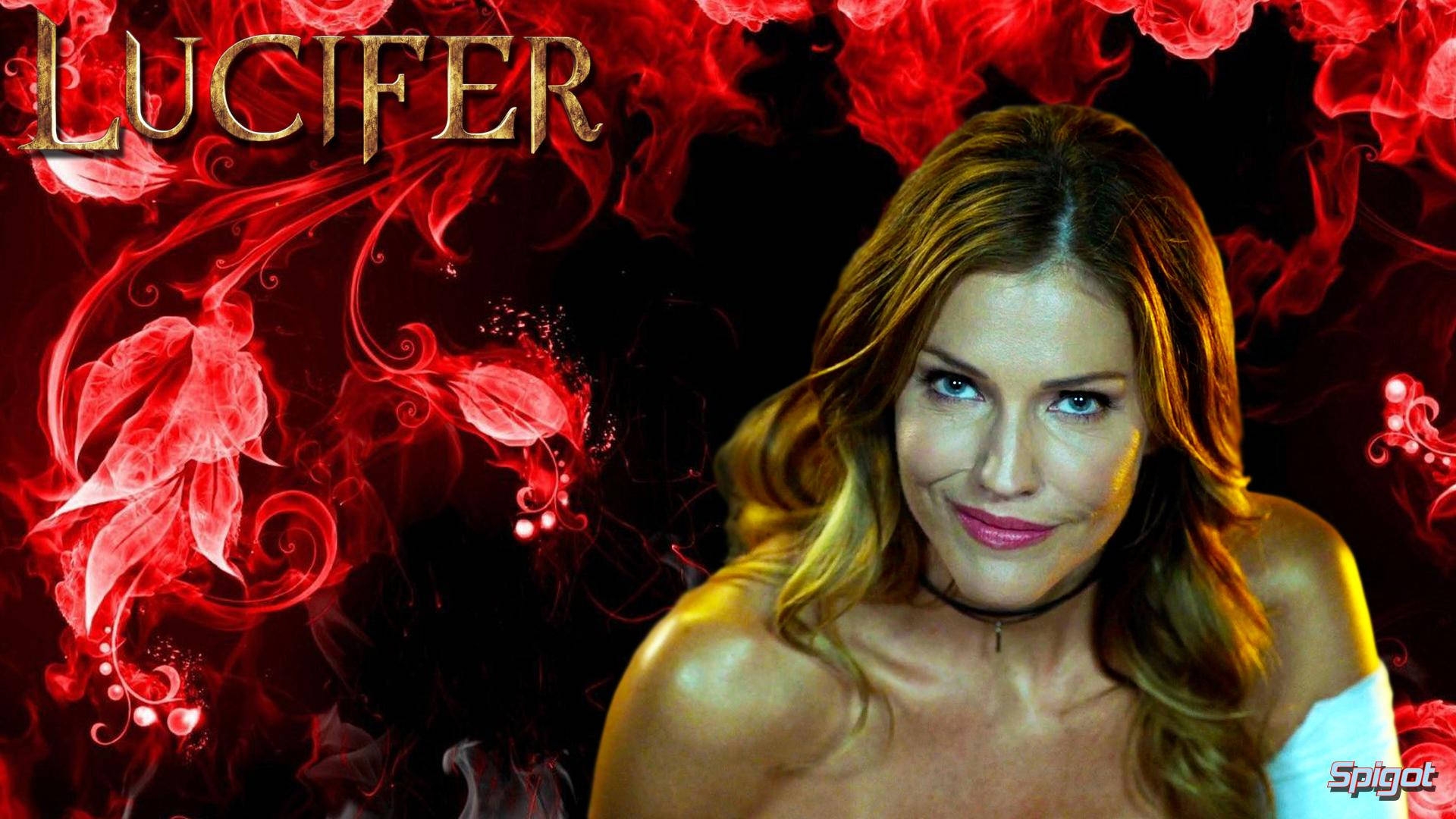 Lucifer Cast Chloe Hd Poster Background