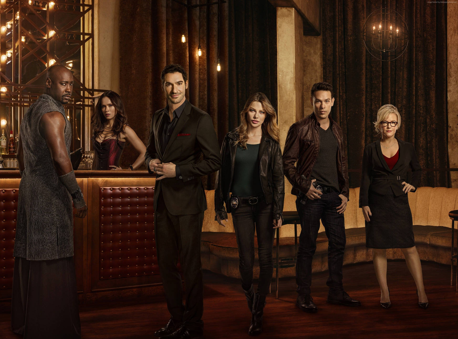 Lucifer Cast Hd Background