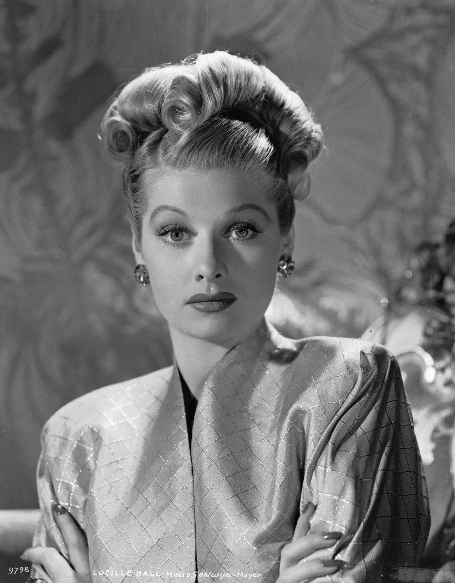 Lucille Ball Beehive Hairdo Background