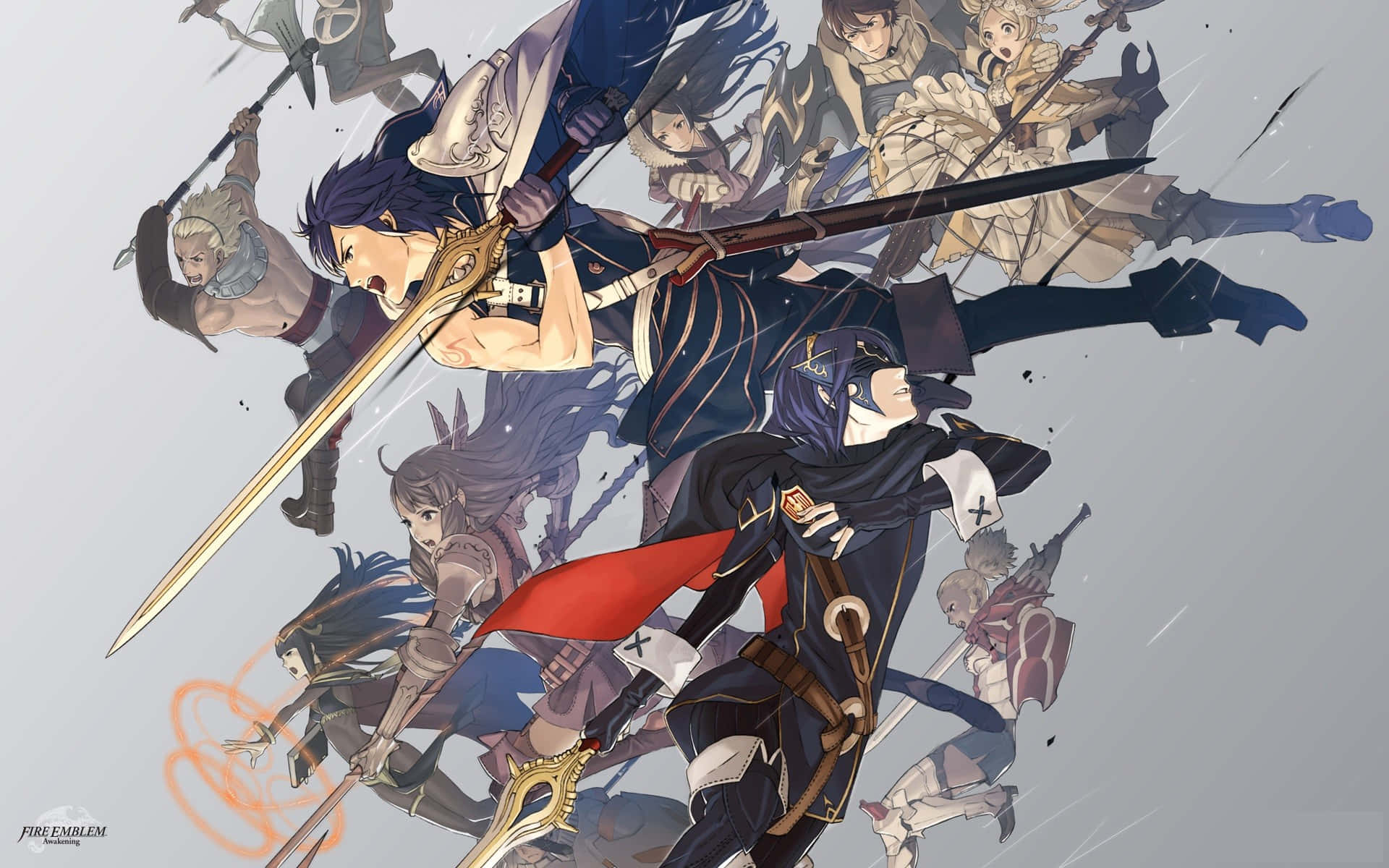 Lucina With Characters Background